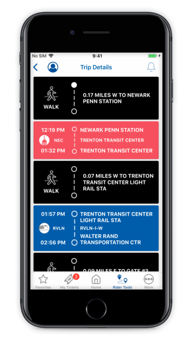NJ TRANSIT Mobile App screenshot 6