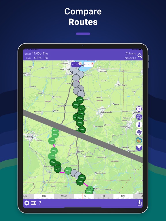 Drive Weather With Live Radar screenshot 6