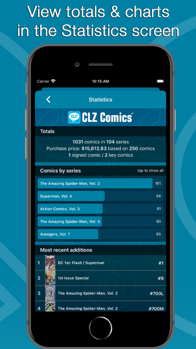 CLZ Comics comic book database screenshot 8