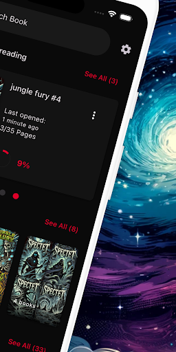 Comic Reader CBR, CBZ & PDF screenshot 2