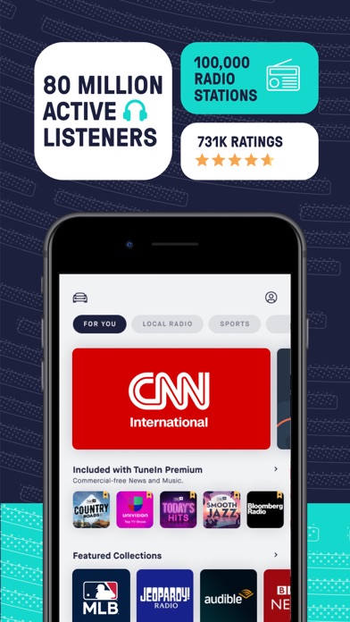 TuneIn Radio Pro - Live Radio screenshot 1