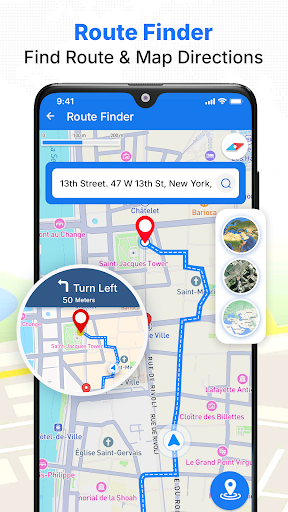 Satellite Map Live Earth View screenshot 14
