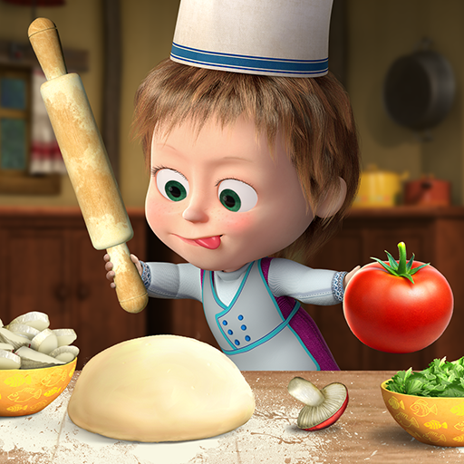 Masha and the Bear Pizza Maker cover