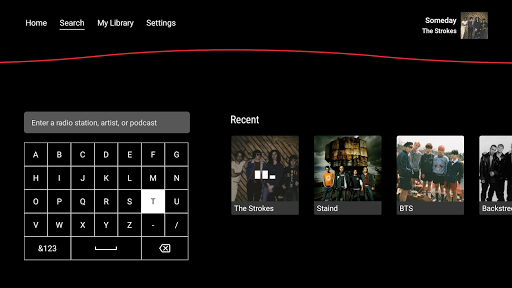 iHeartRadio for Google TV screenshot 6