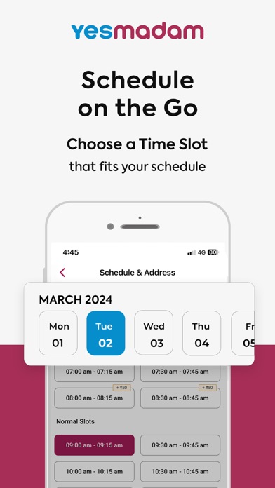 YesMadam Salon & Spa at Home screenshot 4