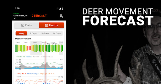 DeerCast: Weather, Maps, Track screenshot 2