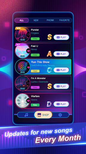 Rolling Music Ball: EDM Rush screenshot 1