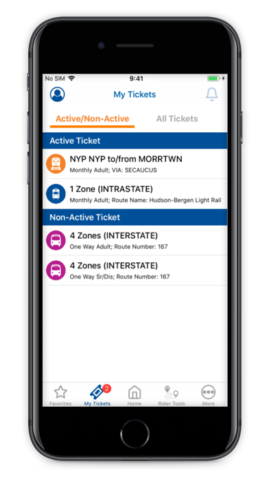 NJ TRANSIT Mobile App screenshot 3