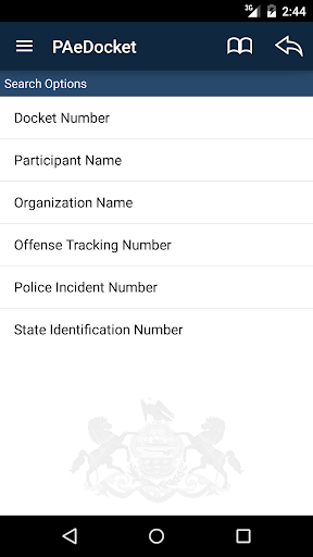 PAeDocket screenshot 1