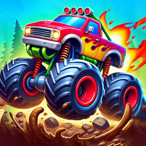 Monster Truck Kids Car Games cover