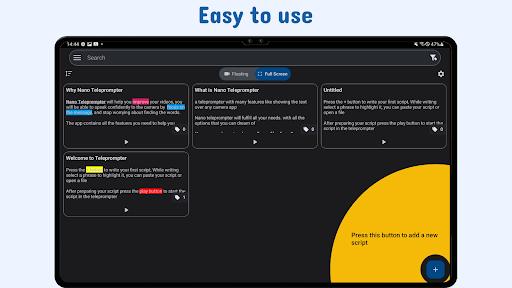 Nano Teleprompter screenshot 15
