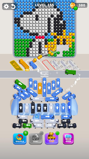 Bubble Bus: Parking Jam Puzzle screenshot 3