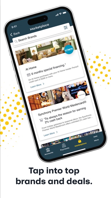 MySynchrony screenshot 2