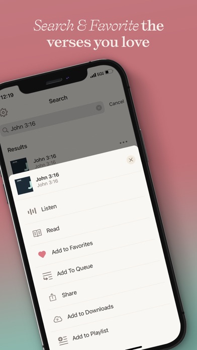 Dwell: Audio Bible screenshot 9