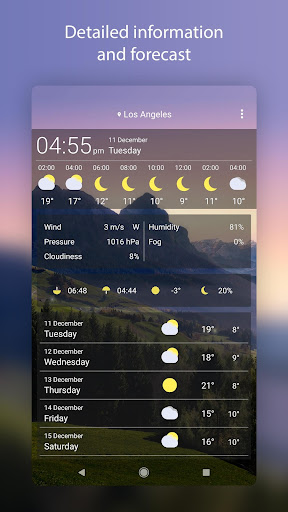Weather Live Wallpapers screenshot 3
