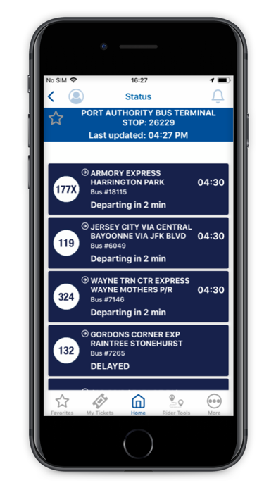 NJ TRANSIT Mobile App screenshot 5