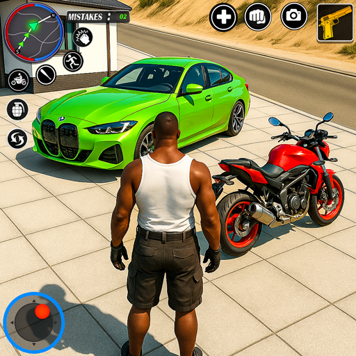Indian Gangster Bike Games cover