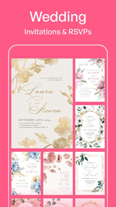 Invitation Maker: Cards & RSVP screenshot 2