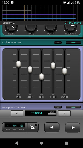 J4T Multitrack Recorder screenshot 3