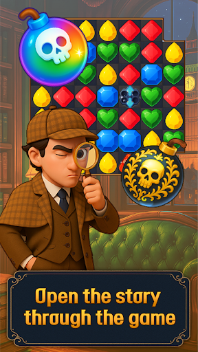 Sherlock Holmes Mystery Match3 screenshot 3