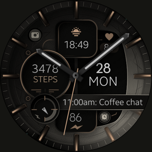 Dream 132 bronze watch face cover