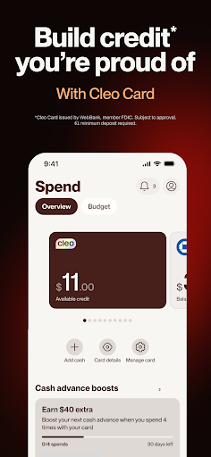 Cleo AI: Cash Advance & Money screenshot 7