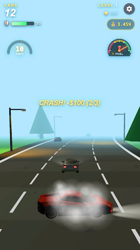 Retro Road Racer - Car Racing screenshot 2