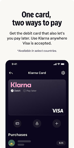 Klarna: Smarter everyday money screenshot 3