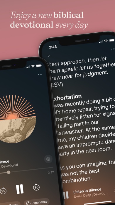 Dwell: Audio Bible screenshot 6