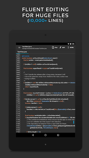 QuickEdit Text Editor Pro screenshot 10