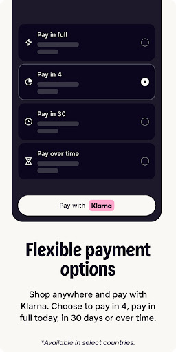 Klarna: Smarter everyday money screenshot 2