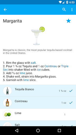 My Cocktail Bar Pro screenshot 1