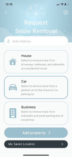 Shovler: Snow Removal OnDemand screenshot 1