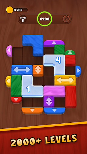 Wood Color Jam - Block Puzzle screenshot 2