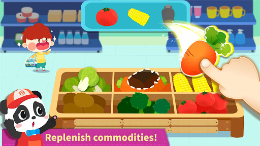 Baby Panda's Town: Supermarket screenshot 8