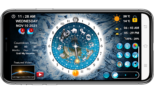 Flat Earth Sun & Moon Clock screenshot 12