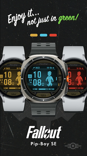 Fallout Pip-Boy SE Watch Face screenshot 3