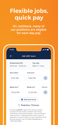 JobStack for Work | Daily Pay screenshot 2