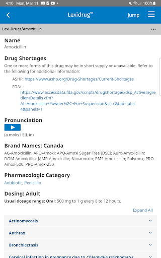 Uptodate Lexidrug screenshot 6