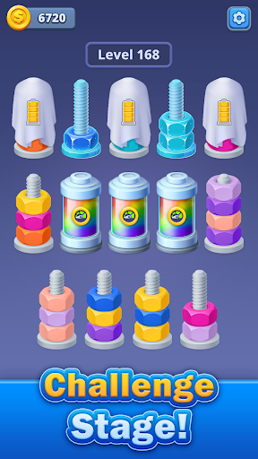 Nuts Factory: Nut Sort Puzzle screenshot 7