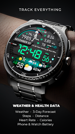 PER23 Digital Watch Face screenshot 11