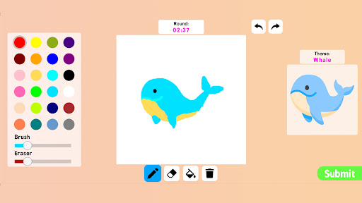 Coloring games: speed drawing screenshot 13