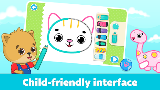 Coloring for Kids: Drawing 2-6 screenshot 3