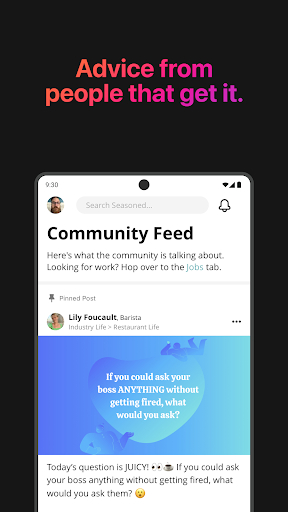 Seasoned Service Industry Jobs screenshot 1