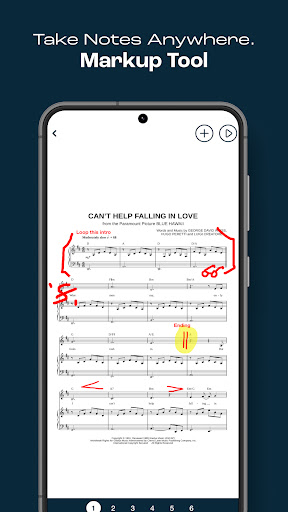 Musicnotes Sheet Music Player screenshot 4