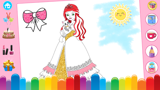 Princess Coloring Book & Games screenshot 27