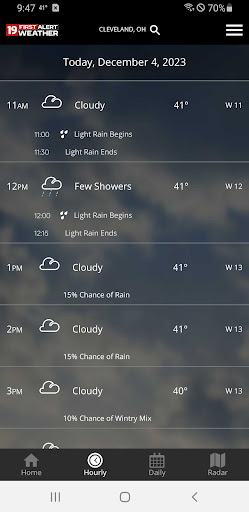 Cleveland19 FirstAlert Weather screenshot 2