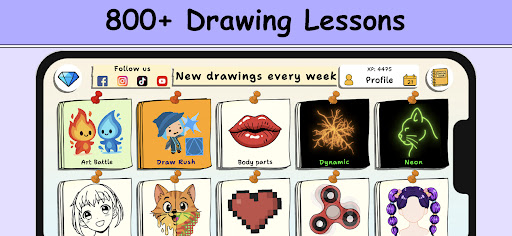 ArtLoop: Learn how to draw screenshot 24