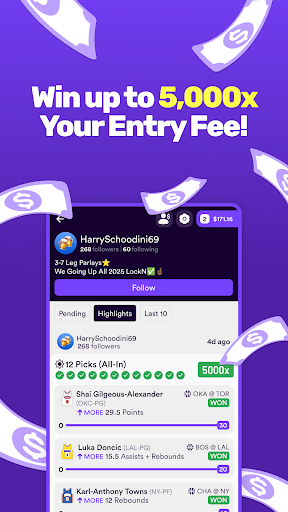 Dabble - Real Money Pick'Em screenshot 18