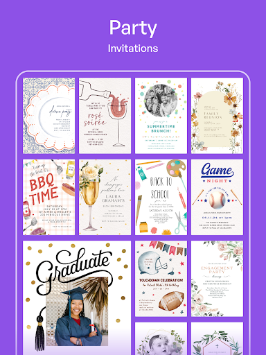 Invitation Maker: Cards & RSVP screenshot 23